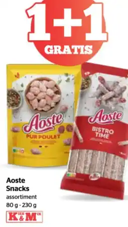 Spar Aoste Snacks aanbieding