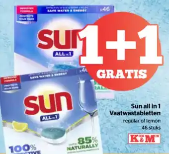 Sun all in 1 Vaatwastabletten