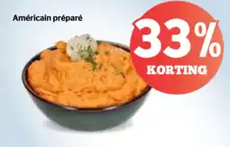 Spar Américain préparé aanbieding