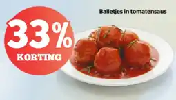 Spar Balletjes in tomatensaus aanbieding