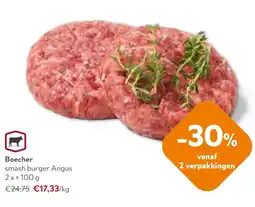 OKay Boecher smash burger Angus aanbieding