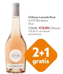 OKay Château Lansade Rosé A.O.P. Bordeaux aanbieding