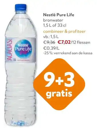 OKay Nestlé Pure Life bronwater aanbieding