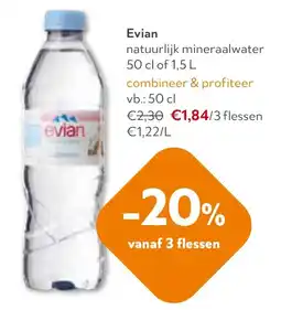 OKay Evian natuurlijk mineraalwater aanbieding