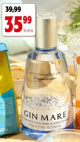 Colruyt Gin Mare Mediterranean Gin 42.7% aanbieding