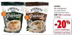 Colruyt Jordans alle ontbijtgranen aanbieding