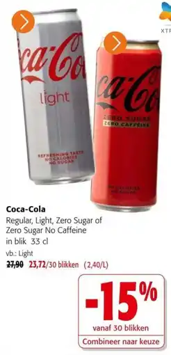 Colruyt Coca-Cola aanbieding