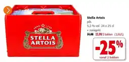 Colruyt Stella Artois pils 5,2 % vol aanbieding