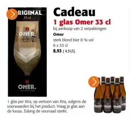 Colruyt Omer sterk blond bier 8 % vol aanbieding