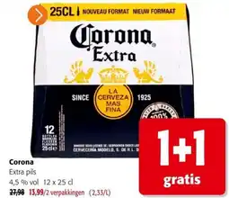 Colruyt Corona Extra pils 4.5% vol aanbieding