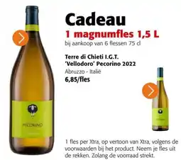 Colruyt Terre di Chieti I.G.T. 'Vellodoro' Pecorino 2022 aanbieding