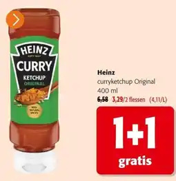 Colruyt Heinz curryketchup Original aanbieding