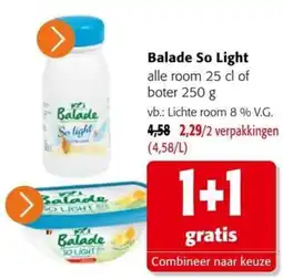 Colruyt Balade So light aanbieding