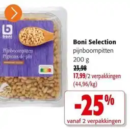 Colruyt Boni Selection pijnboompitten aanbieding
