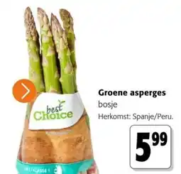 Colruyt Groene asperges aanbieding