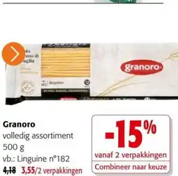 Colruyt Granoro Linguine n°182 aanbieding