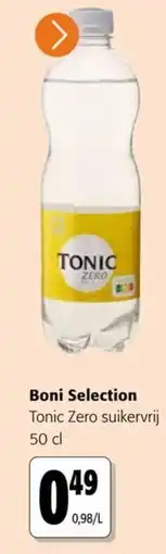Colruyt Boni Selection Tonic Zero suikervrij aanbieding