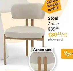 YGO Stoel Arden aanbieding