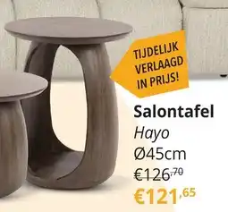 YGO Salontafel Hayo aanbieding