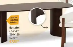 YGO Eettafel Chandra aanbieding