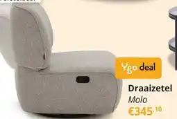 YGO Draaizetel Molo aanbieding