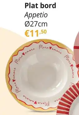 YGO Plat bord Appetio aanbieding