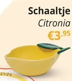 YGO Schaaltje Citronia aanbieding