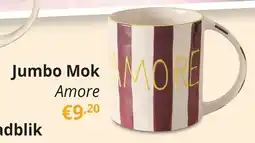 YGO Jumbo Mok Amore aanbieding