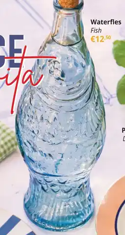 YGO Waterfles Fish aanbieding