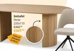 YGO Eettafel Porto aanbieding