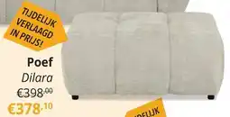 YGO Poef Dilara aanbieding