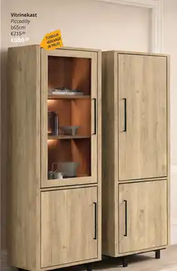 YGO Vitrinekast Piccadilly aanbieding