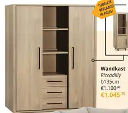 YGO Wandkast Piccadilly aanbieding