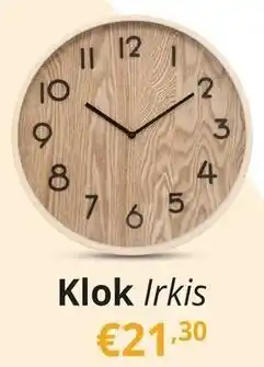YGO Klok Irkis aanbieding