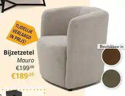 YGO Bijzetzetel Mauro aanbieding