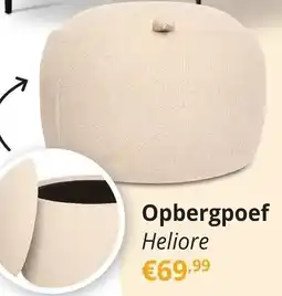 YGO Opbergpoef Heliore aanbieding