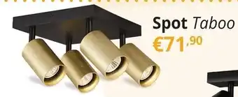 YGO Spot Taboo aanbieding
