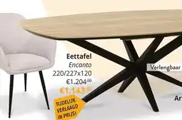 YGO Eettafel Encanto aanbieding