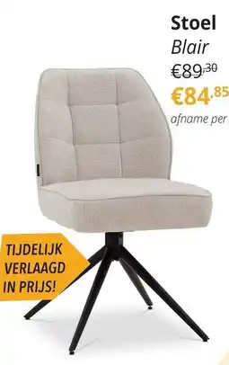 YGO Stoel Blair aanbieding