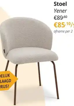 YGO Stoel Yener aanbieding