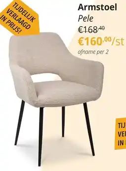 YGO Armstoel Pele aanbieding