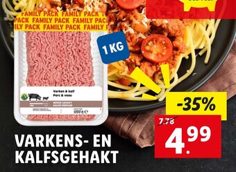 Varkens- en kalfsgehakt