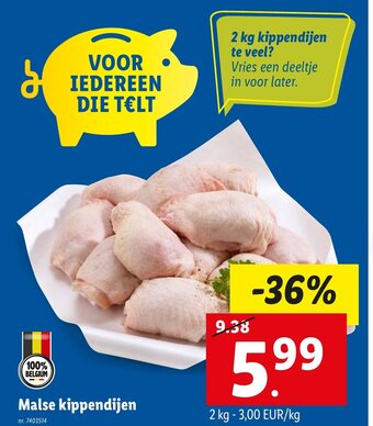 Malse kippendijen