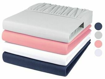 Lidl Livarno Home Jersey hoeslaken, 180-200 x 200 cm aanbieding