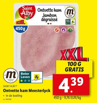 Lidl Ontvette ham Meesterlyck aanbieding