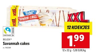 Lidl Savannah cakes aanbieding