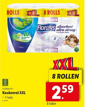 Lidl Keukenrol XXL aanbieding