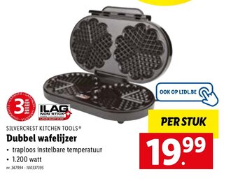 Lidl Dubbel wafelijzer aanbieding