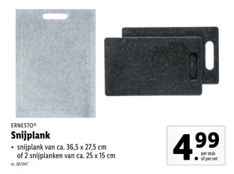 Lidl Snijplank aanbieding