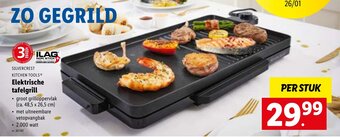 Lidl Elektrische tafelgrill aanbieding